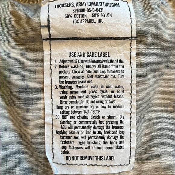 Army digital combat trousers L - Picture 8 of 8